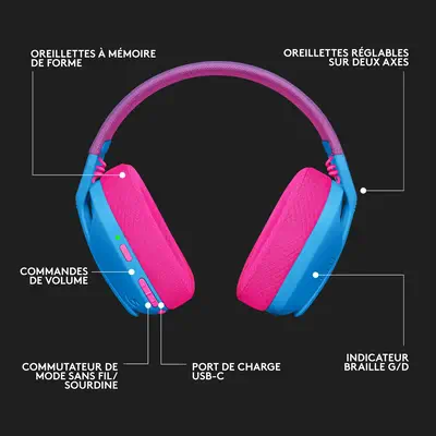 Logitech G G435 - Casque Micro - visuel 9