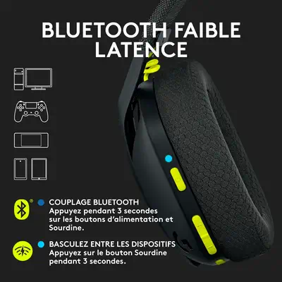 Logitech G G435 Logitech - visuel 1 - hello RSE - BLUETOOTH SANS FIL