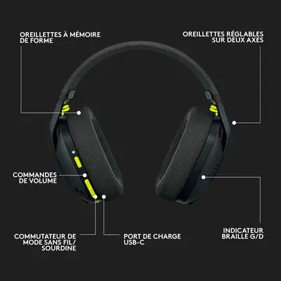 Logitech G G435 - Casque Micro - visuel 8