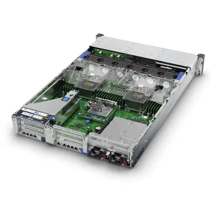 HPE ProLiant DL380 Gen10 serveur 0 Go Rack (2 U) Intel® Xeon® Silver 4208 2,1 GHz 32 Go DDR4-SDRAM 8 - Serveur Tour - visuel 5