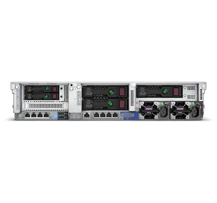 HPE ProLiant DL380 Gen10 serveur 0 Go Rack (2 U) Intel® Xeon® Silver 4208 2,1 GHz 32 Go DDR4-SDRAM 8 - Serveur Tour - visuel 3