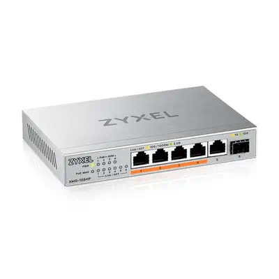 Zyxel XMG-105HP Non-géré 2.5G Ethernet (100/1000/2500) Connexion Ethernet, supportant l'alimentation - Switchs et Hubs - visuel 1