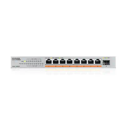 Zyxel XMG-108HP Non-géré 2.5G Ethernet (100/1000/2500) Connexion Ethernet, supportant l'alimentation - Switchs et Hubs - visuel 2