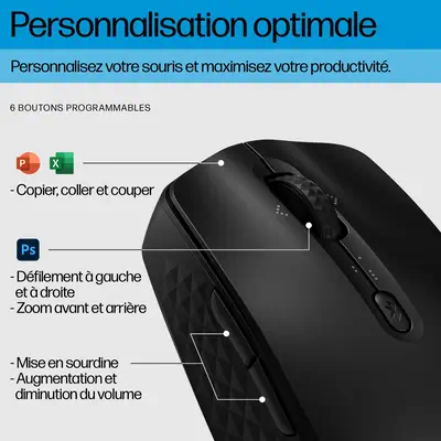 Achat HP 425 Programmable Wireless Mouse sur hello RSE - visuel 9