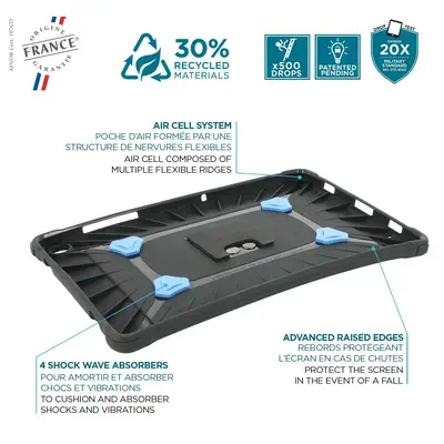 Mobilis Protech 27,7 cm (10.9") Noir - Etui et Housse - visuel 3