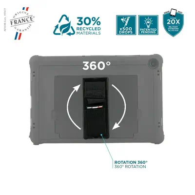 Mobilis Protech 27,7 cm (10.9") Noir - Etui et Housse - visuel 5