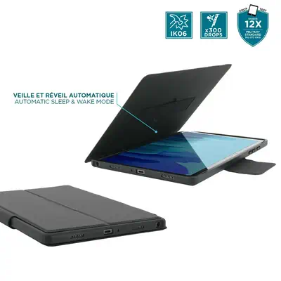 Mobilis 029034 étui pour tablette 27,9 cm (11") Folio Noir - Etui et Housse - visuel 4