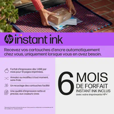 OfficeJet Pro 8124e Sans fil All-in-One Couleur Imprimante, Instant Ink; Impression recto-verso - HP - Imprimante Jet d'encre et photo - visuel 7