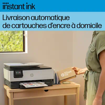 OfficeJet Pro 8124e Sans fil All-in-One Couleur Imprimante, Instant Ink; Impression recto-verso - HP - Multifonctions Jet d'encre - visuel 10