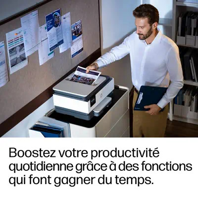 OfficeJet Pro 8124e Sans fil All-in-One Couleur Imprimante, Instant Ink; Impression recto-verso - HP - Multifonctions Jet d'encre - visuel 8
