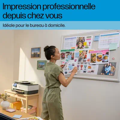 OfficeJet Pro 8134e Sans fil All-in-One Couleur Imprimante, Instant Ink; Impression recto-verso - HP - Multifonctions Jet d'encre - visuel 9