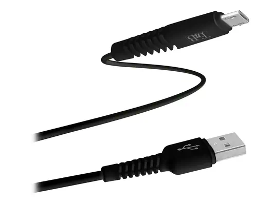 TNB USB/Micro USB Cable 1m Black T'NB - Câble USB - visuel 2