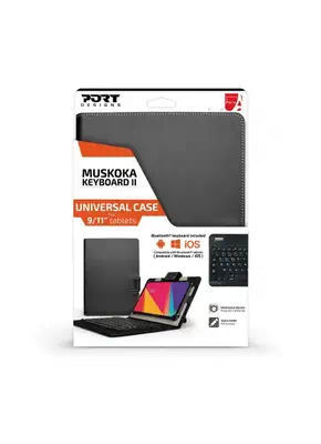 Port Designs MUSKOKA II Français Bluetooth Noir - Clavier - visuel 9