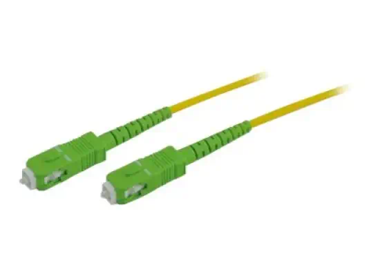 MCL SCAPC/SCAPC monomode simplex optical fiber - 3m - Câble RJ et Fibre optique - visuel 1