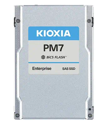 Kioxia PM7-V 1,6 To 2.5" SAS BiCS FLASH TLC - Disque dur SSD - visuel 1