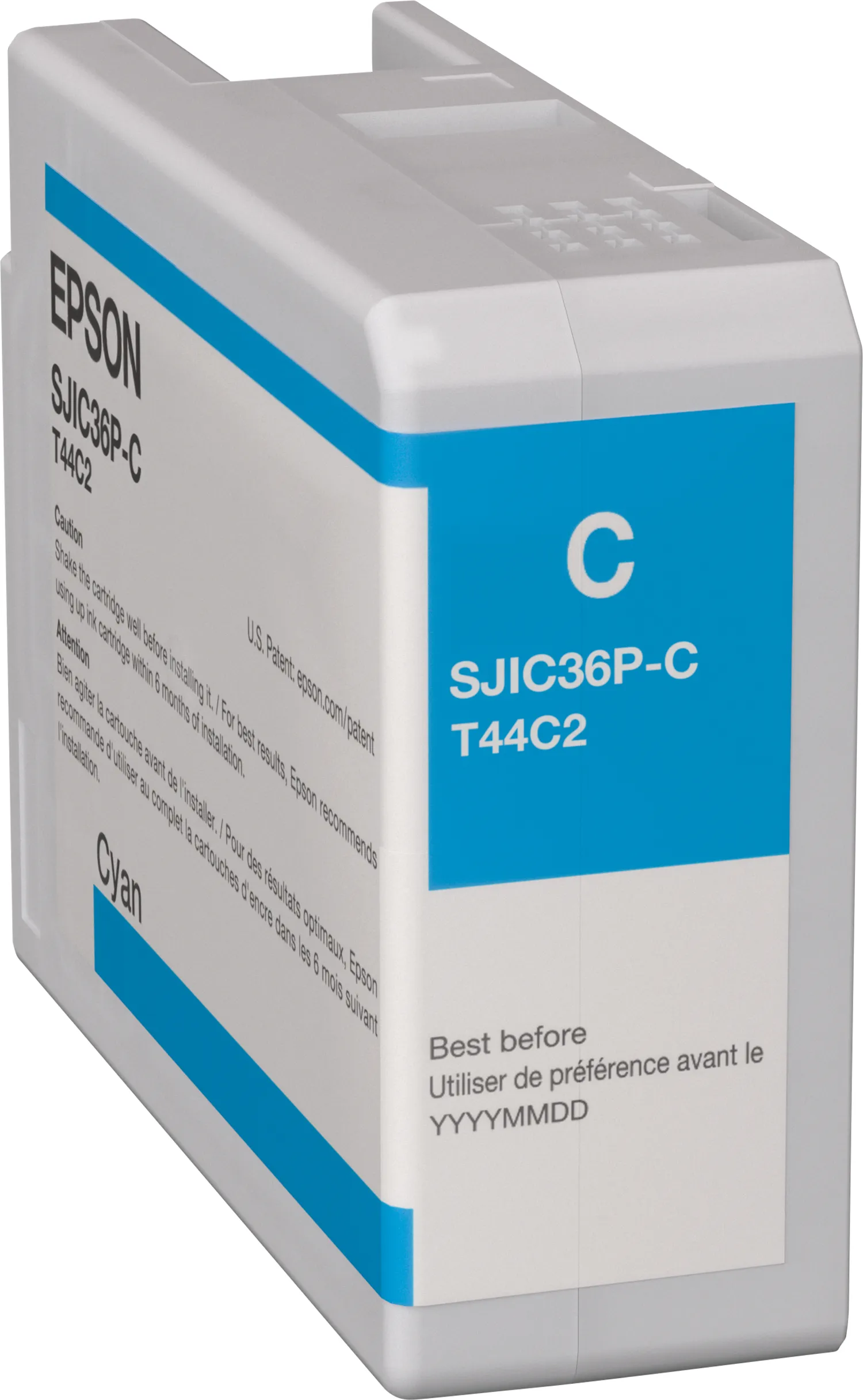 Revendeur officiel Cartouches d'encre Epson SJIC36P(C): Ink cartridge for ColorWorks C6500/C6000
