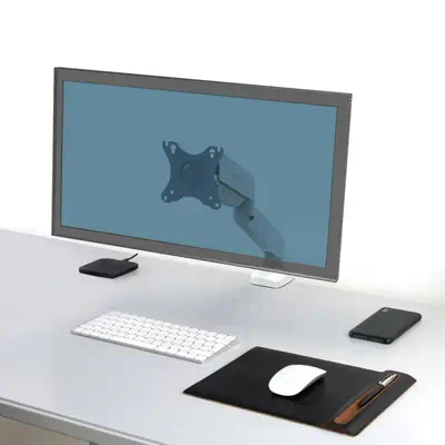 Port Designs 901110 support d'écran plat pour bureau 81,3 cm (32") Blanc - Accessoire Moniteur - visuel 4