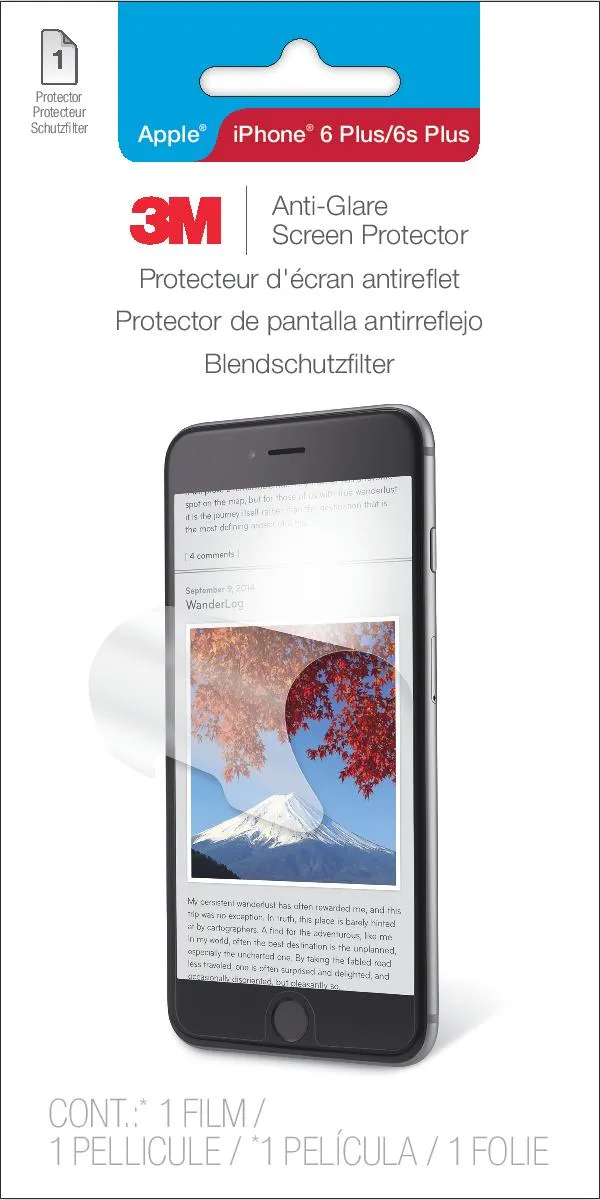 Vente 3M Protection d'écran anti-reflets pour Apple® iPhone® 6 3M au meilleur prix - visuel 2