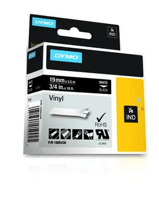 DYMO Étiquettes en vinyle IND - Dymo - Ruban - visuel 3