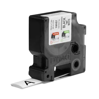 DYMO Rhino Industrielles étiquettes pour gaine thermo-rétractable | 19 mm x 1,5 m | impression en no - Dymo - Ruban - visuel 2