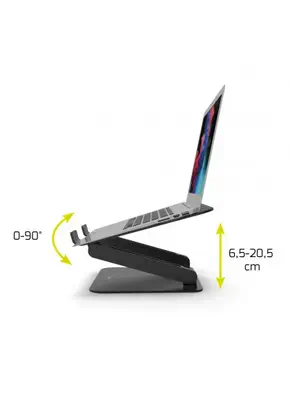 Port Designs 901108 Support de livres Supports de Laptop Noir 39,6 cm (15.6") - Accessoire - visuel 8