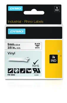 Comparaison DYMO Étiquettes en vinyle IND