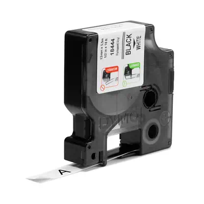 DYMO Rhino Étiquettes en vinyle industrielles | 12 mm x 5,5 m | autocollantes impression en noir sur - Dymo - Ruban - visuel 2