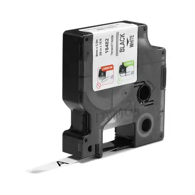 DYMO Rhino étiquettes industrielles autocollantes en polyester | 9 mm x 3,5 m | impression en noir s - Dymo - Consommable - visuel 2