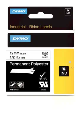 DYMO Polyester Permanent IND - Dymo - Ruban - visuel 1