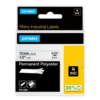 Ruban Dymo 1,2 cm revendeur officiel