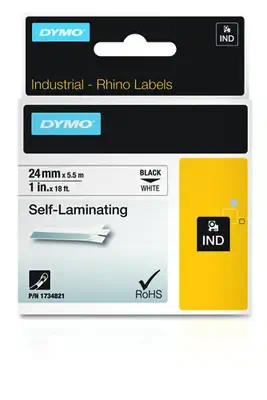 24mm RHINO Self-Laminating Vinyl tape - Dymo - Ruban - visuel 2