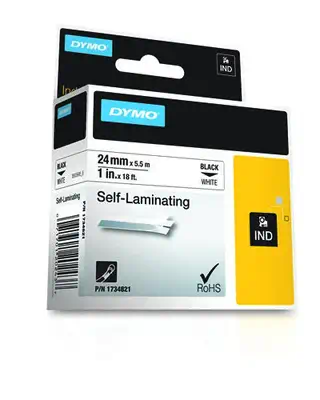 24mm RHINO Self-Laminating Vinyl tape - Dymo - Ruban - visuel 4