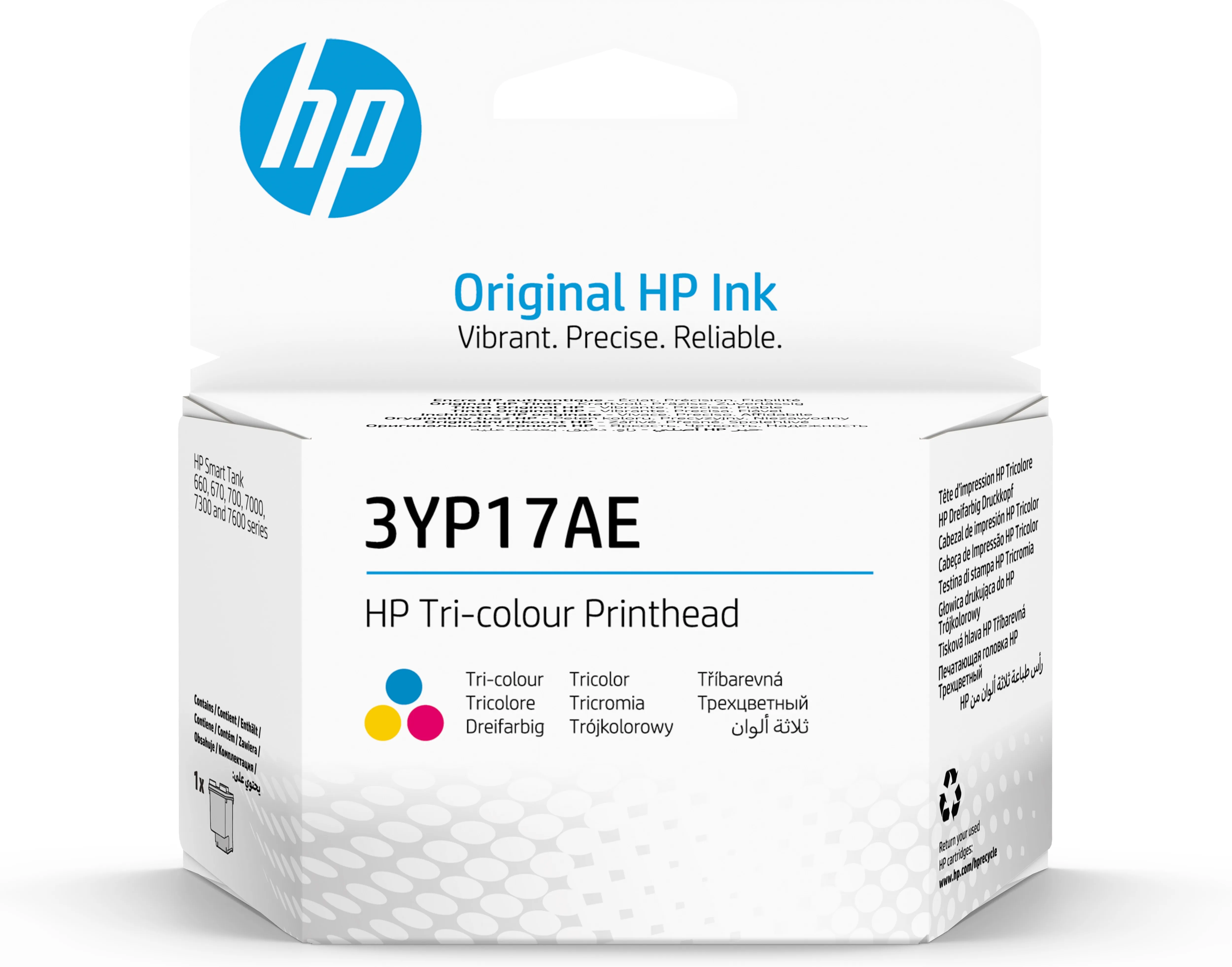 Achat Autres consommables Tête d’impression trois couleurs HP Ink Tank sur hello RSE