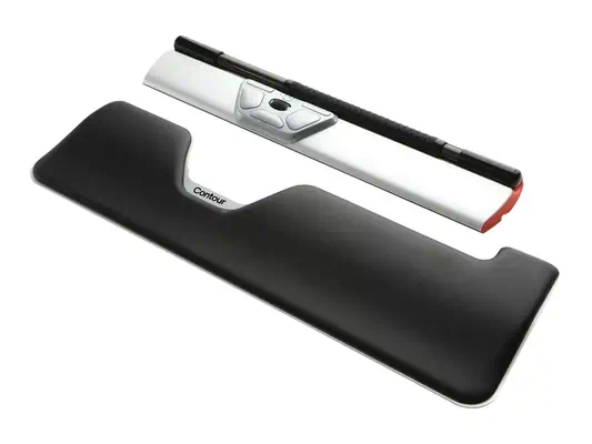 Repose-poignets pour RollerMouse Red Plus Extended - Support de paume - Contour Design - Tapis - visuel 3