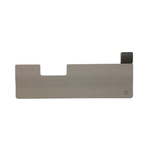 Achat Tapis Contour Design The Extended wrist rest, Light grey fabric