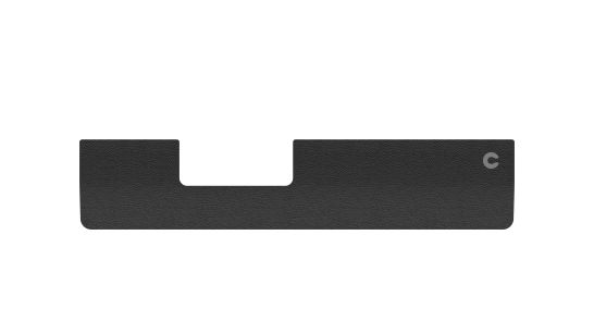 Achat Tapis Contour Design Repose-poignets Slim en tissu gris Foncé pour RollerMouse Pro et SliderMouse Pro