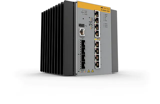 Vente Switchs et Hubs Allied Telesis AT-IE300-12GP-80 sur hello RSE