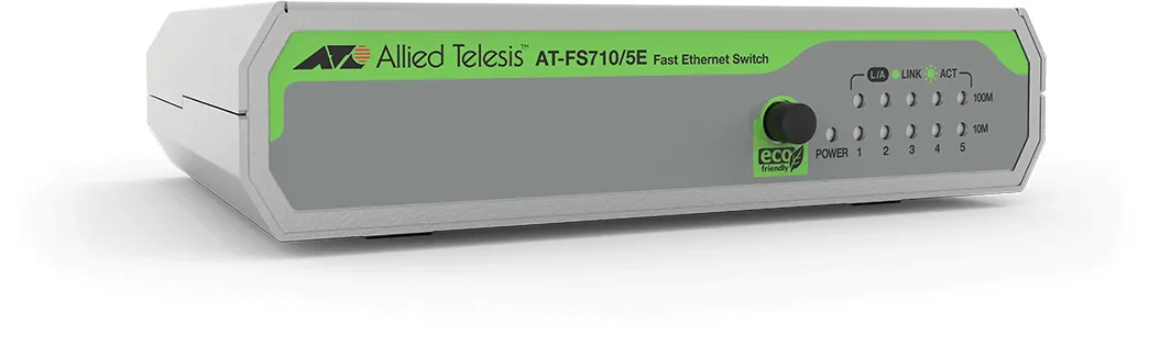 Vente Switchs et Hubs ALLIED 5-port 10/100TX unmanaged switch with external PSU
