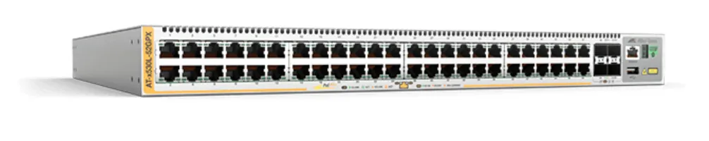 Achat Switchs et Hubs ALLIED 48-port 10/100/1000T PoE+ stackable switch 4 SFP+ ports 2 sur hello RSE