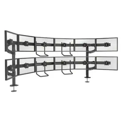 Chief K4G620B support d'écran plat pour bureau 61 cm (24") Noir - Kits de support plafond - visuel 1