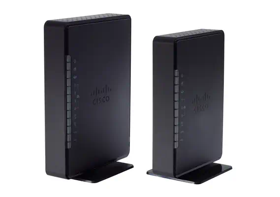 Cisco RV132W routeur sans fil Fast Ethernet Monobande (2,4 GHz) Noir - Routeur - visuel 2