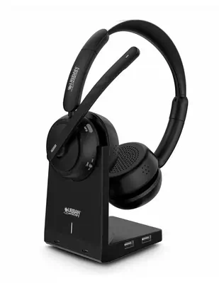 Urban Factory MOVEE MAX Casque Sans fil Arceau Jouer USB Type-A Bluetooth Socle de chargement Noir - Casque Micro - visuel 1