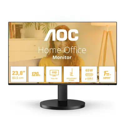 AOC B3 27B3CF2 écran plat de PC 68,6 cm (27") 1920 x 1080 pixels Full HD LED Noir - Ecran Ordinateur - visuel 1