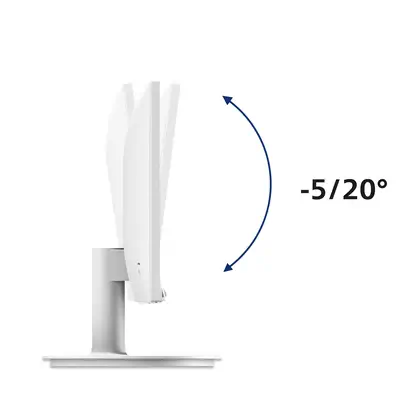 Philips V Line 241V8AW/00 écran plat de PC 60,5 cm (23.8") 1920 x 1080 pixels Full HD LCD Blanc - Ecran Ordinateur - visuel 5