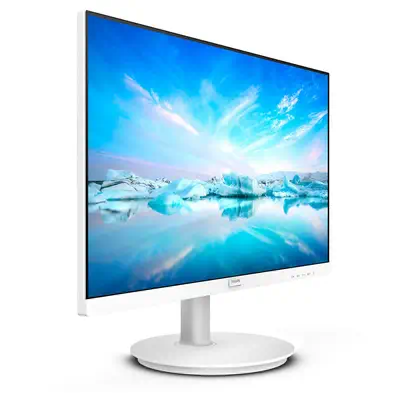 Philips V Line 241V8AW/00 écran plat de PC 60,5 cm (23.8") 1920 x 1080 pixels Full HD LCD Blanc - Ecran Ordinateur - visuel 6