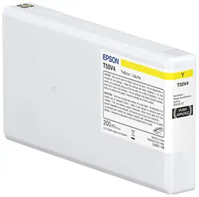 Vente Autres consommables EPSON T55W4 Yellow Ink Cartridge 200ml sur hello RSE