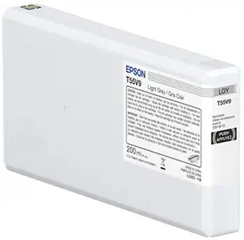 Vente Autres consommables EPSON T55W9 Light Gray Ink Cartridge 200ml sur hello RSE