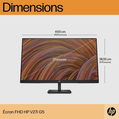 Écran FHD HP V27i G5 HP - visuel 1 - hello RSE - HP Display Center