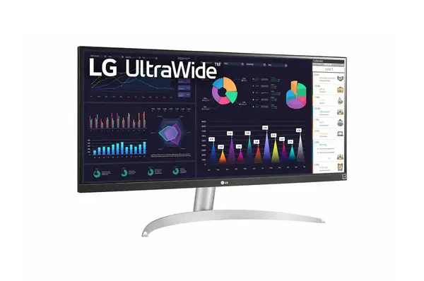 LG 29WQ600-W.AEU écran plat de PC 73,7 cm (29") 2560 x 1080 pixels Full HD LCD Dessus de table Blanc - Ecran Ordinateur - visuel 3