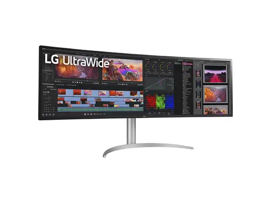 LG 49WQ95C-W LED display 124,5 cm (49") LG - visuel 1 - hello RSE - Couleurs éclatantes, lumière bleue réduite